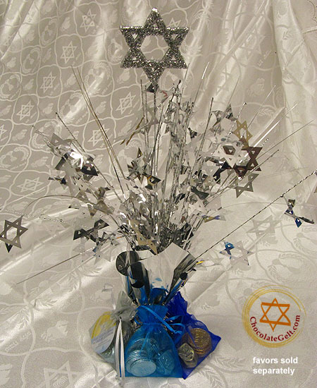 Silver Stars Holiday Centerpiece