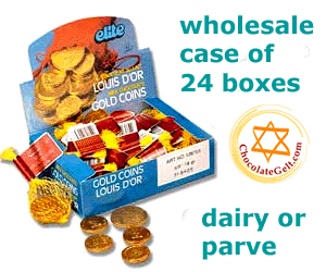 Wholesale Chocolate Coins (CASE of 576 mesh bags)