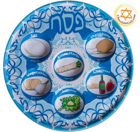 Plastic Seder Plate (BB) (PACK of 10)