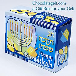 Large Chanukah Gift Box (Case of 100)
