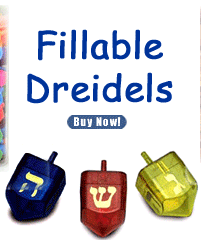 one dozen fillable dreidels